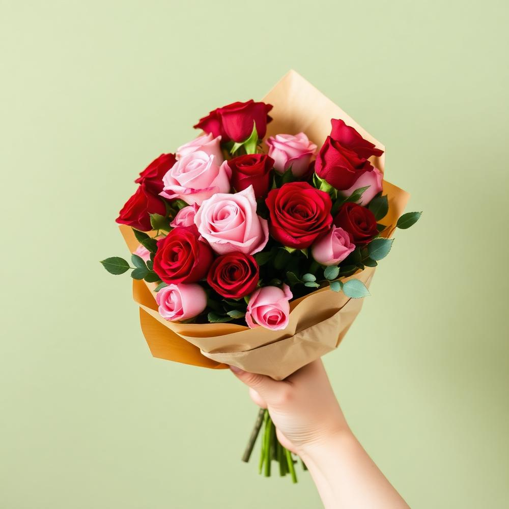 Buquê Clássico de Rosas — Noivas da Bella Casa Verde