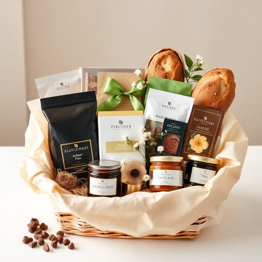 Cesta Café com Carinho — Cestas para presentes da Bella Casa Verde